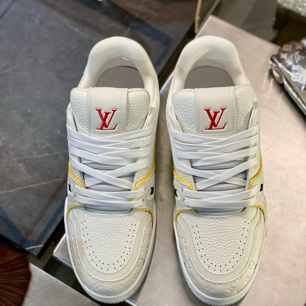 Louis Vuitton Shoes? Louis Vuitton Lou Trainers Premium Designer Casual Shoes
