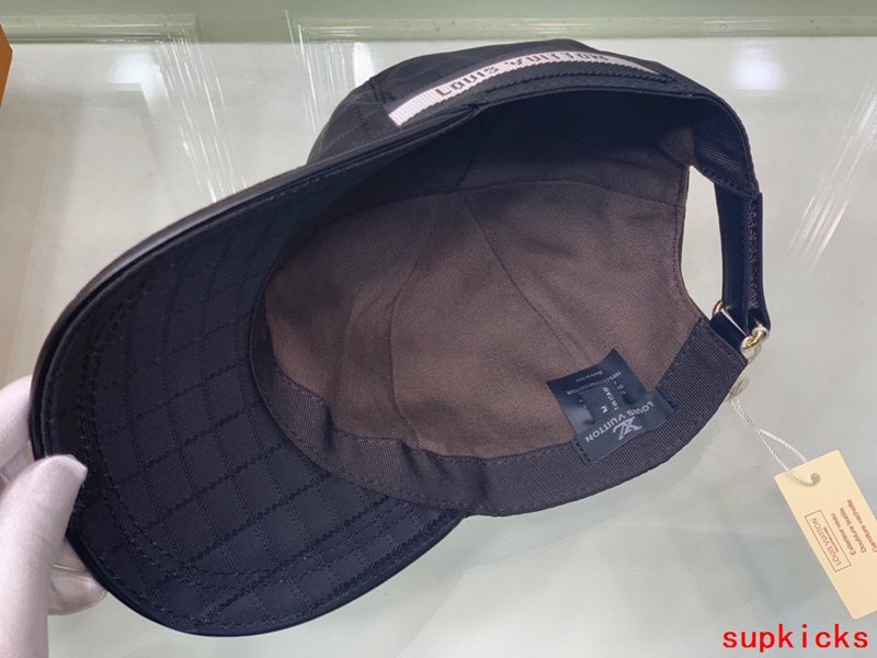 Side view of Louis Vuitton unisex cap
