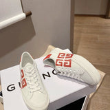Givenchy Tan Low-Top Sneakers - Lifestyle Styling Shot