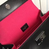 Back view of sleek statement women's handbag – women's premium purse
