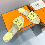 Hermes sandals Style 199 - angled studio shot