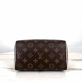 Back view of everyday-luxe refined women's handbag – women's designer-style accessory