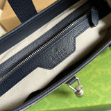 Side profile of premium signature women's handbag – women's luxury handbag
