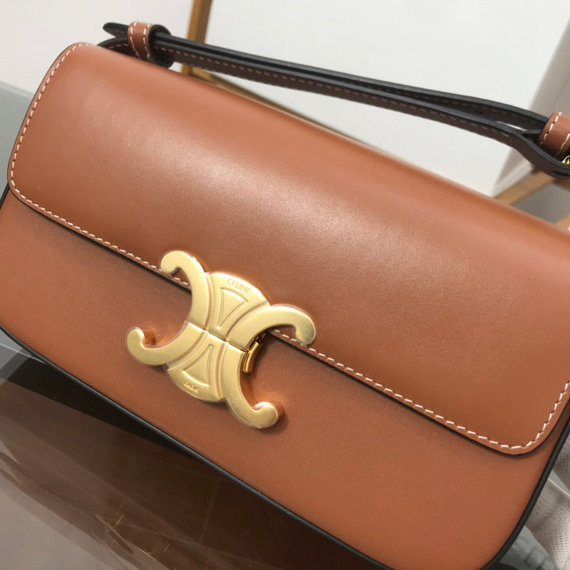 Styled lifestyle shot of statement modern women's handbag – women's luxury handbag