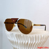 Angled view of Cartier unisex sunglasses