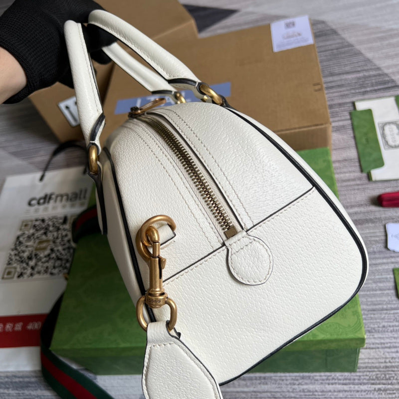 Top view of sleek structured women's handbag – women's premium purse