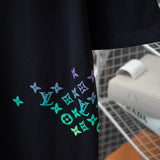 Back view of Louis Vuitton cotton t-shirt with signature branding