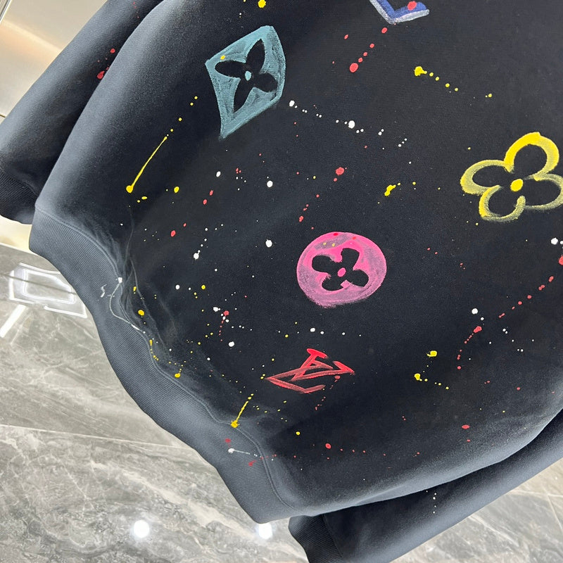 Side profile of Louis Vuitton luxury clothing with tailored silhouette