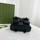 Back view of elevated signature women's handbag – women's premium purse