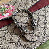Back view of refined elevated women's handbag – women's designer-style accessory