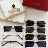 Lifestyle view of Cartier unisex sunglasses
