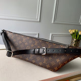 Top view of structured chic women's handbag – women's statement bag