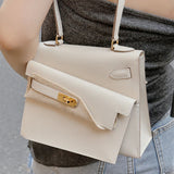Sculpted handbag styled for everyday wear