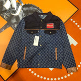 Back view of Gucci luxury clothing with logo-detail design