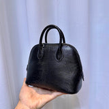  structured satchel detail view showing craftsmanship 8