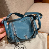 Close-up detail of structured bag design