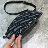 Contemporary Premium PU Leather Handbag - Smooth Faux-Leather Exterior | Women's Statement Accessory #723 - back view (image 4) of designer-inspired handbag