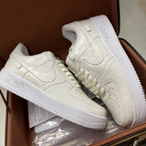 Nike clean off-white luxury sneakers view 4 chunky sole construction