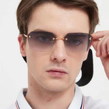 Angled view of Louis Vuitton unisex sunglasses