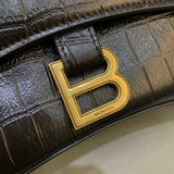 Classic Vegan Leather Handbag - Statement Silhouette | Women's Fashion Handbag #272 - interior view (image 6) of designer-inspired handbag