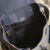  clean-lined crossbody bag detail view showing craftsmanship