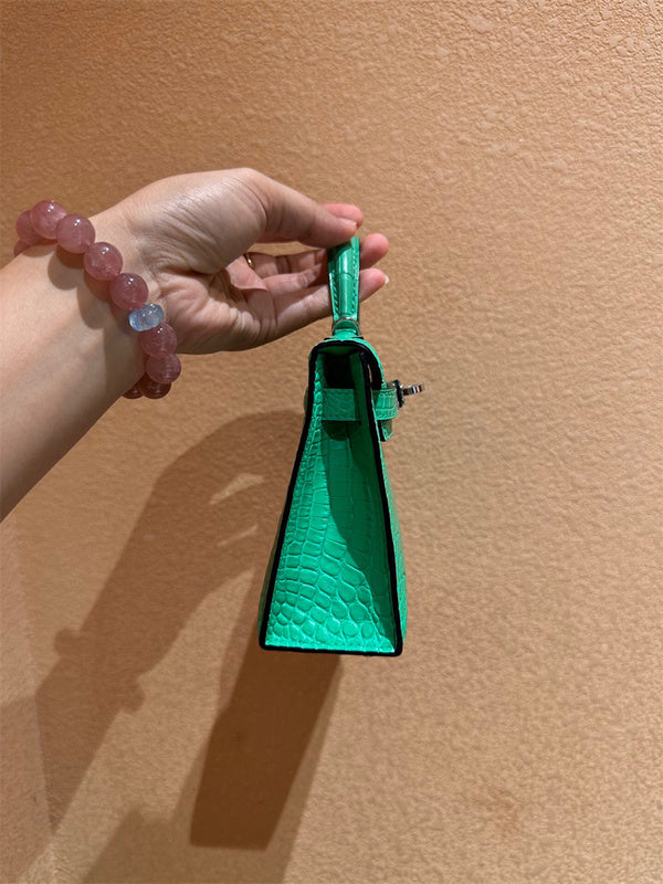  signature handbag styled with outfit