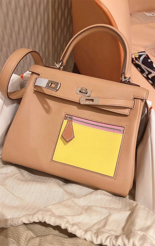 Balanced bag shown from front angle