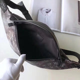 Front view of elevated modern women's handbag – women's luxury accessory