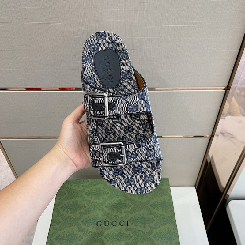 Gucci all-black luxury sneakers view 7 low-top design