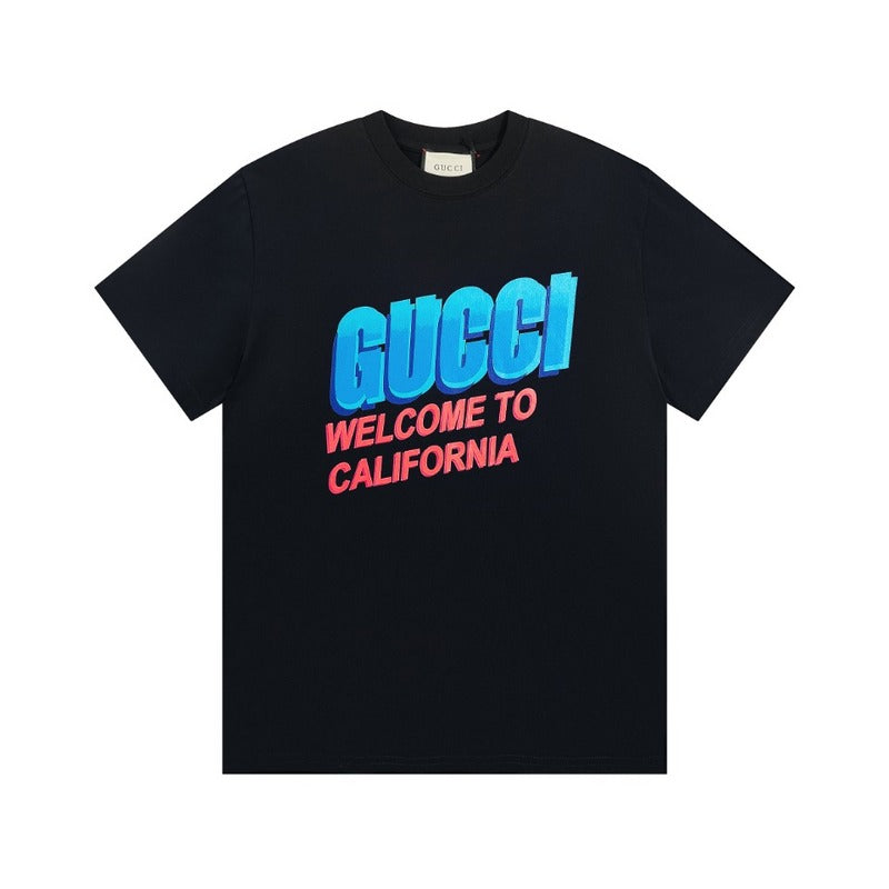 Side profile of Gucci luxury clothing with runway-inspired design
