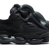 Nike fresh white-and-black luxury sneakers view 4 sleek tonal finish