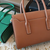 Close-up detail of sculpted bag design