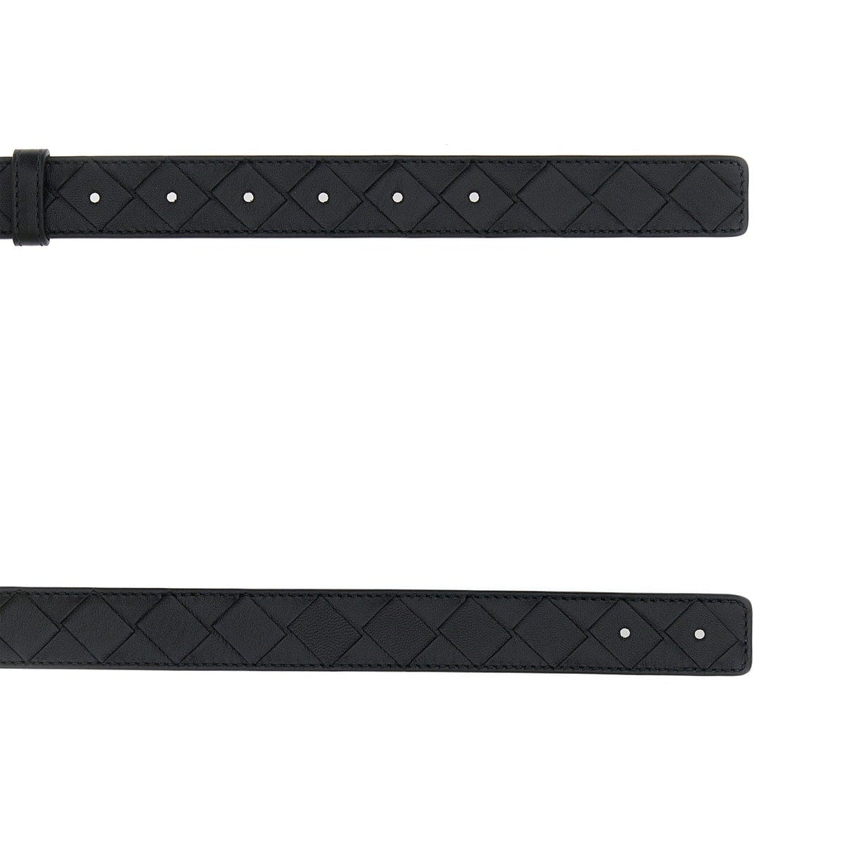 Bottega Veneta premium belts detail and craftsmanship close-up