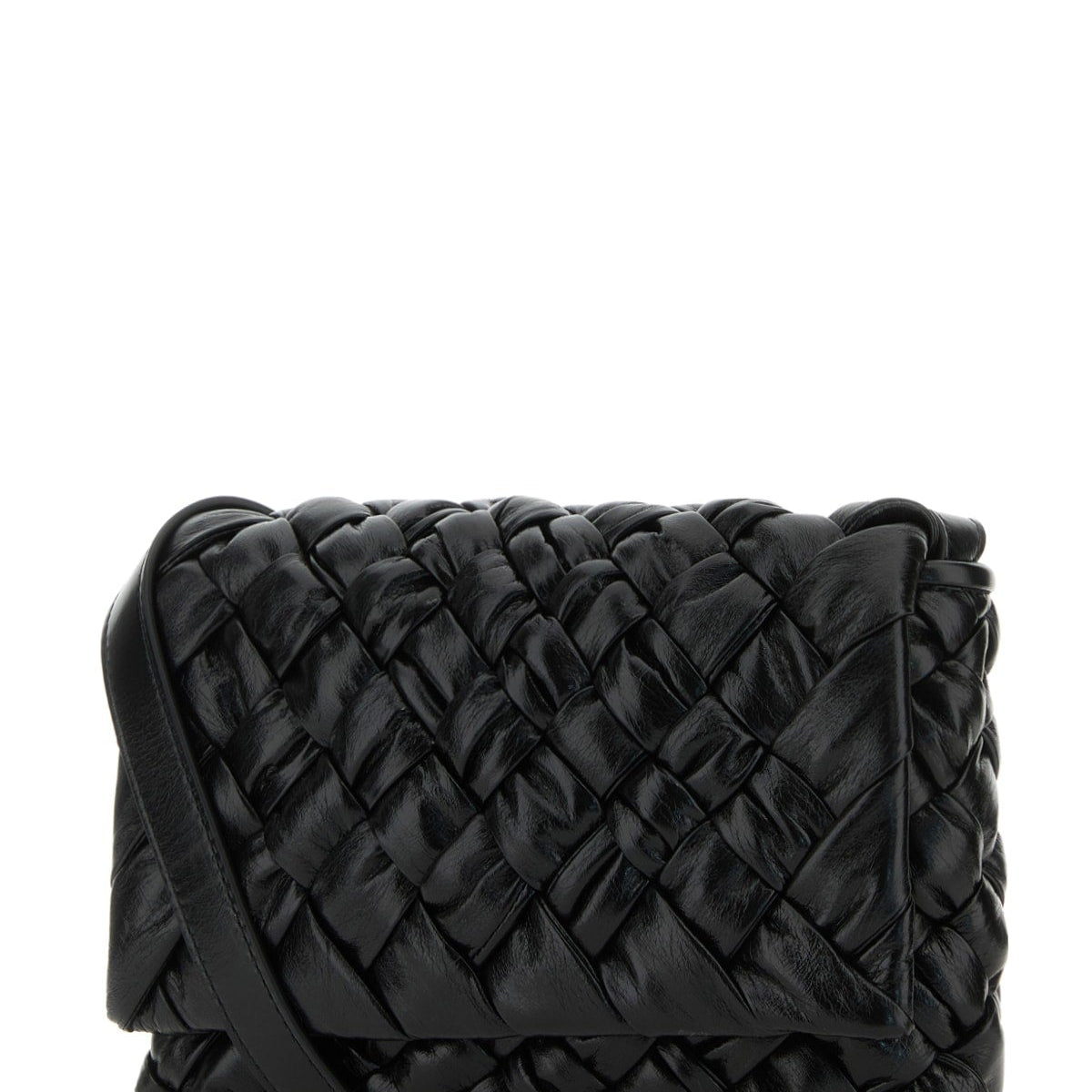 Bottega Veneta premium cross body bags detail and craftsmanship close-up