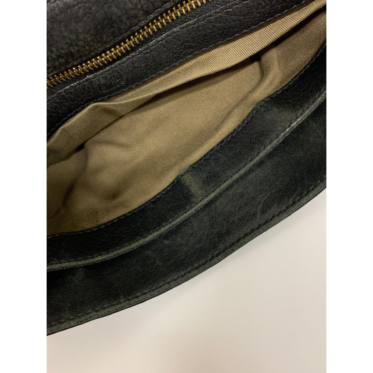 Side view of Chloe crossbody bag premium designer bag
