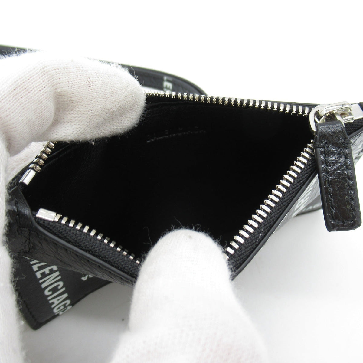 Balenciaga designer handbag leather closeup detail