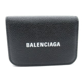 Balenciaga women's wallet Black luxury designer leather