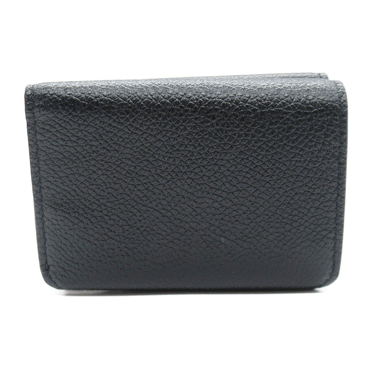 Side view of Balenciaga wallet Black premium designer bag