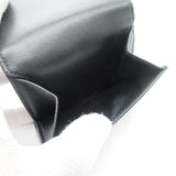 Balenciaga authentic luxury wallet Black leather craftsmanship