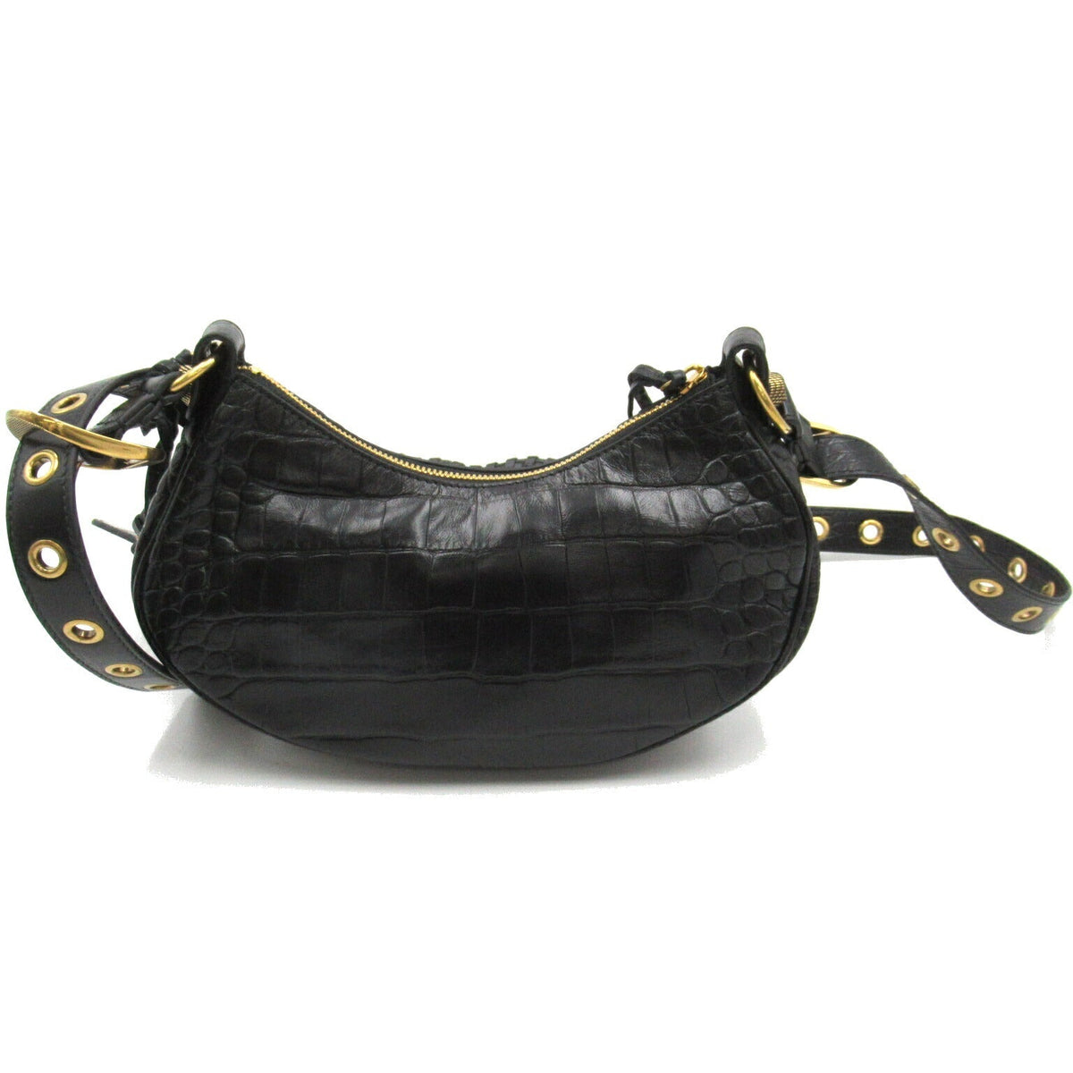 Balenciaga authentic luxury shoulder bag leather craftsmanship