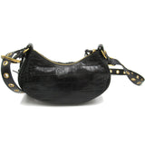 Balenciaga authentic luxury shoulder bag leather craftsmanship