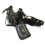 Crismont elegant leather Luxury Bag interior detail
