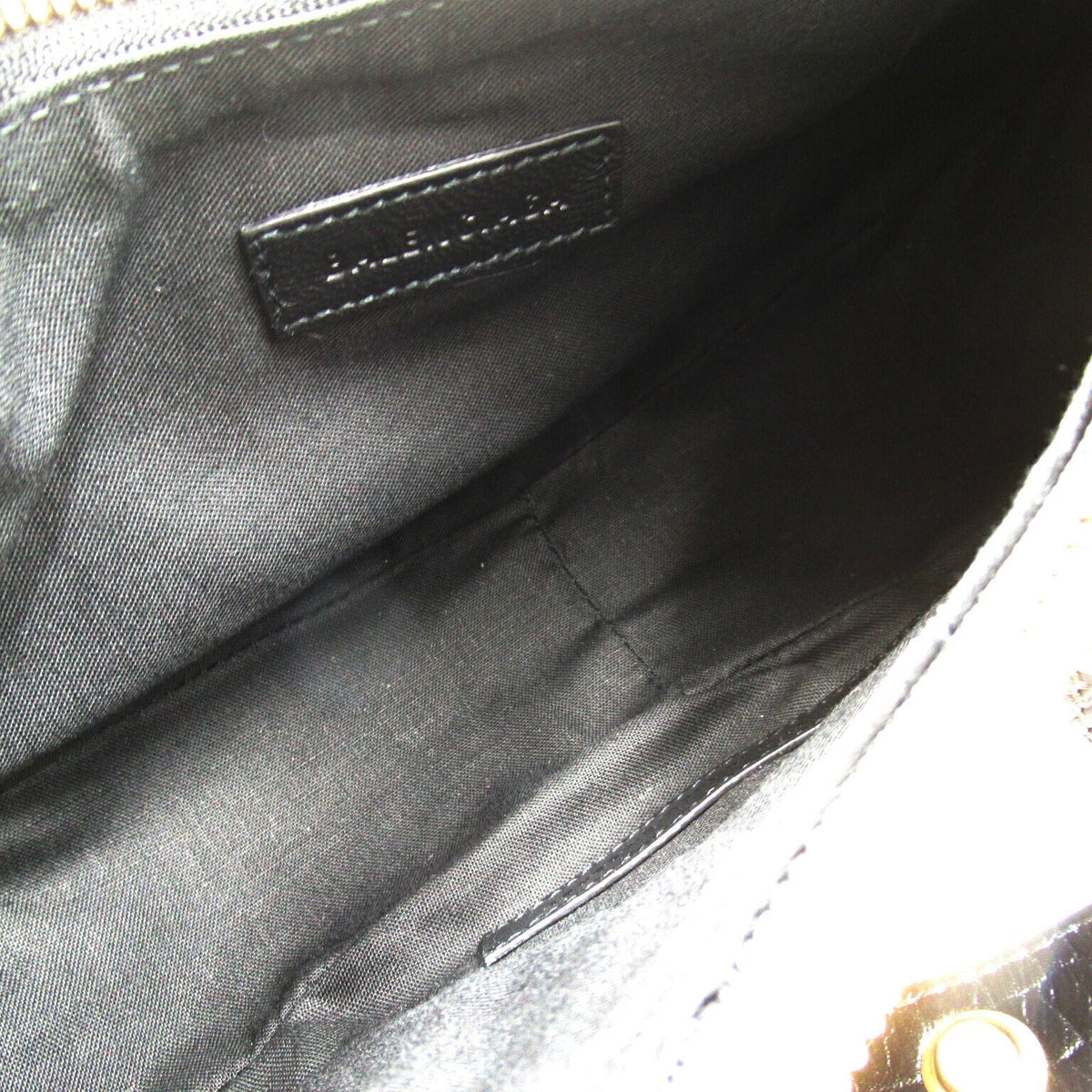 Side view of Balenciaga shoulder bag premium designer bag
