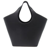 Balenciaga authentic luxury tote bag Black leather craftsmanship