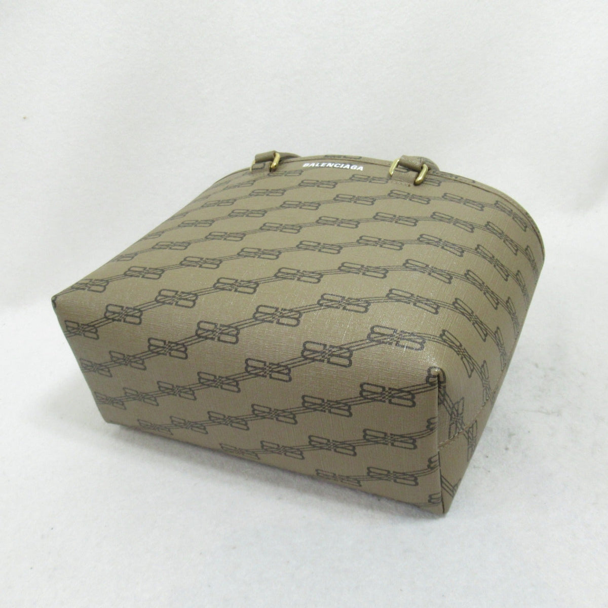 Balenciaga designer shoulder bag canvas closeup detail