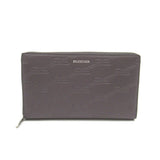 Balenciaga women's wallet Gray luxury designer leather
