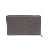 Side view of Balenciaga wallet Gray premium designer bag