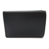 Side view of Balenciaga wallet Black premium designer bag