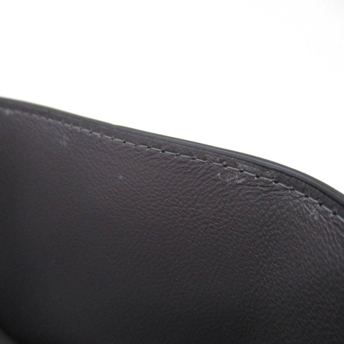 Side view of Balenciaga wallet Black premium designer bag