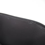 Side view of Balenciaga wallet Black premium designer bag